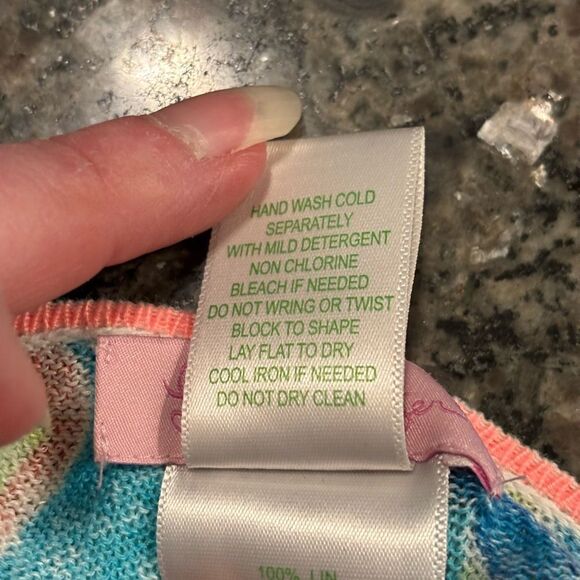 Lilly Pulitzer Women's Liesel Multicolor Sweater Tunic - Picture 8 of 8